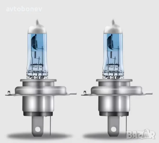 Автомобилни крушки OSRAM COOL BLUE INTENSE +100% H4, снимка 3 - Части - 35516900