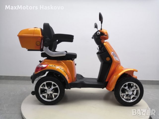 Електрическа четириколка MaxMotors FM4 1500W ORANGE с мощни батерии, снимка 1 - Мотоциклети и мототехника - 30153617