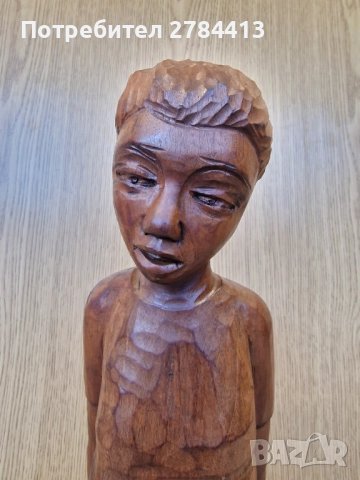 Статуетка / дърворезба, снимка 2 - Статуетки - 52377564