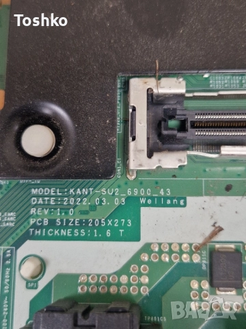 SAMSUNG UE43TU7092U MAIN BOARD KANT-SU2_6900_43 BN96-51896H PANEL CY-GT043HGAY3V, снимка 2 - Части и Платки - 52378973