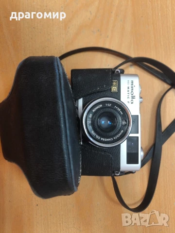 MINOLTA HI-MATIC F, снимка 2 - Фотоапарати - 50694922