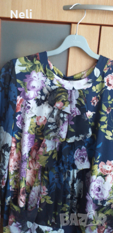 Модерна блуза шарена, снимка 3 - Блузи с дълъг ръкав и пуловери - 44793982