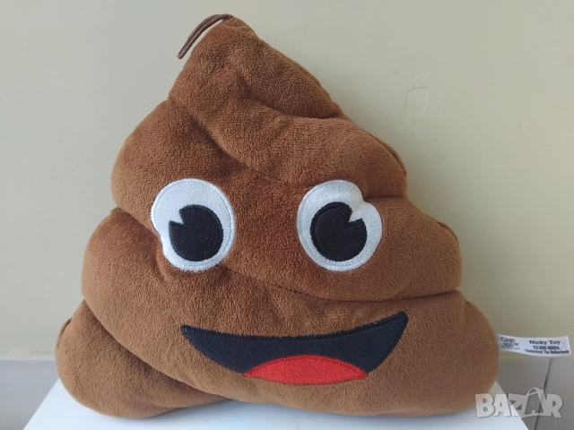 Emoji Shit  голяма плюшена играчка шега, снимка 4 - Плюшени играчки - 52822867