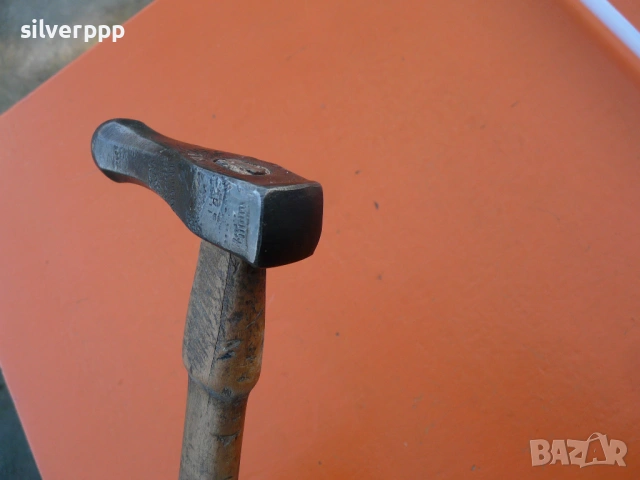  Стар немски тенекеджийски чук - 325 , снимка 4 - Други инструменти - 53046435