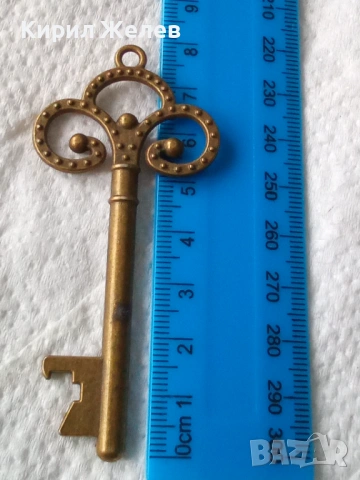 Стар рядък ключ за врата 51793, снимка 6 - Антикварни и старинни предмети - 53217483