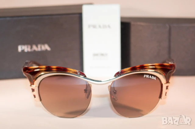 Оригинални слънчеви очила Prada – Лукс и Стил! 🕶️, снимка 2 - Слънчеви и диоптрични очила - 51090920