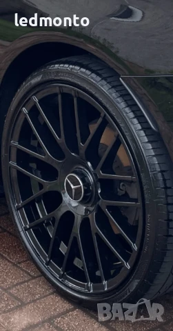 Капачка за джанта 154 мм AMG стил за Mercedes S-Class 2012–2018, снимка 2 - Части - 47404458