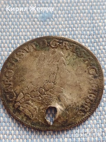 Сребърна монета 6 кройцера 1723г. Карл шести Хал Свещена Римска империя 13777, снимка 1 - Нумизматика и бонистика - 42887084