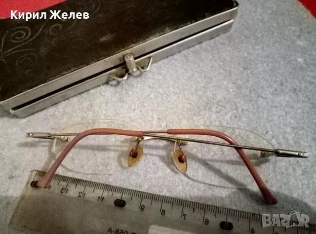 СТИЛНИ ЕЛЕГАНТНИ ДИОПТРИЧНИ ОЧИЛА с КЪРПИЧКА и ОРНАМЕНТИРАН СТАР ВИНТИДЖ КАЛЪФ 47731, снимка 13 - Слънчеви и диоптрични очила - 47465640