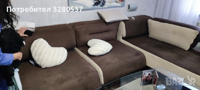Холова гарнитура канапе, снимка 3 - Дивани и мека мебел - 54152131