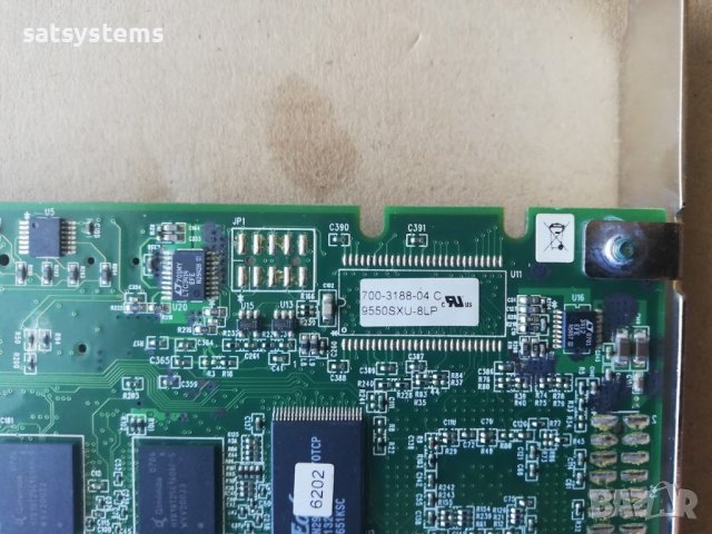 AMCC 9550SXU-8LP 8-Port SATA II PCI-X RAID Controller Card, снимка 8 - Други - 37250765
