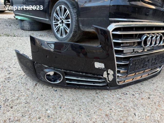 Предна броня Audi A8 D4 Ауди А8, снимка 3 - Части - 51987219