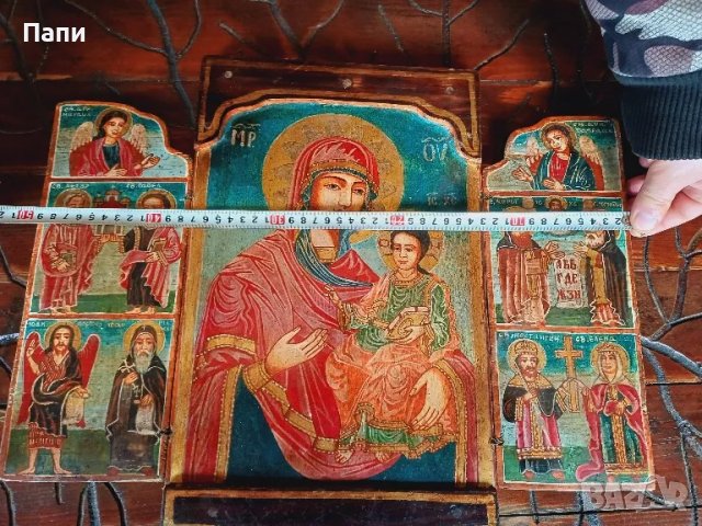 Български триптих от 19-ти век, снимка 11 - Антикварни и старинни предмети - 48245534