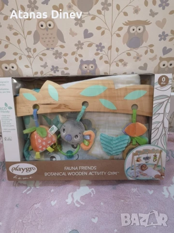 Play Gro,дървена активна гимнастика,Чисто нова!!!
