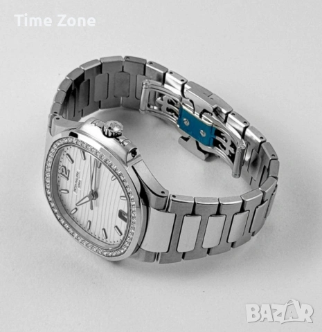 Patek Philippe Nautilus 35mm Steel Diamond White Dial Дамски, снимка 7 - Дамски - 53026110