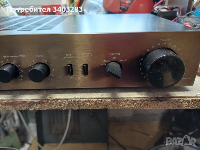 Усилвател Denon PMA250, снимка 5 - Ресийвъри, усилватели, смесителни пултове - 53149781