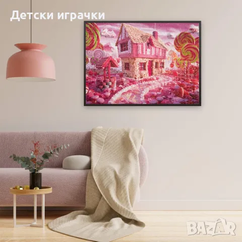 Пъзел къща за бонбони 500 части , снимка 3 - Игри и пъзели - 49718147