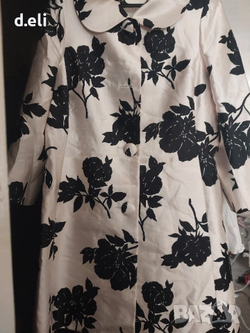 BANANA REPUBLIC 🇺🇸 Original Size L 100% Коприна, снимка 2 - Палта, манта - 51632975