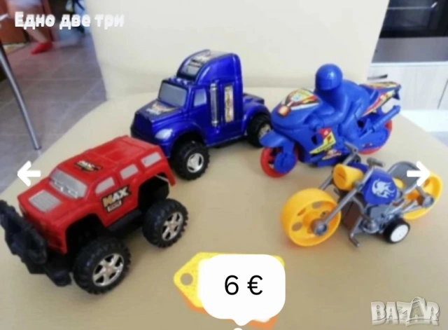 Детски играчки Обща цена 8€, снимка 3 - Коли, камиони, мотори, писти - 51350852