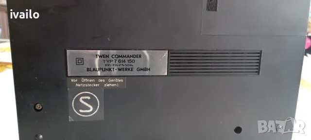 BLAUPUNKT TWEN COMMANDER , снимка 4 - Радиокасетофони, транзистори - 47925729