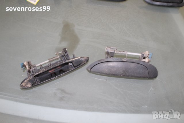 Дръжка външна предна лява 2бр рено меган сценик Renault megane scenic, снимка 3 - Части - 36939429