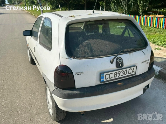 НА ЧАСТИ opel corsa B 1.2i БЕНЗИН само на части -4 джанти с гуми и 4 капачки с ключе за тях 150 лв -, снимка 13 - Автомобили и джипове - 52028413