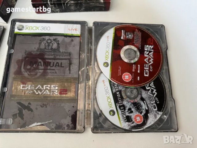 Gears of War 2 Limited Edition за Xbox 360/Xbox one, снимка 3 - Игри за Xbox - 49585715