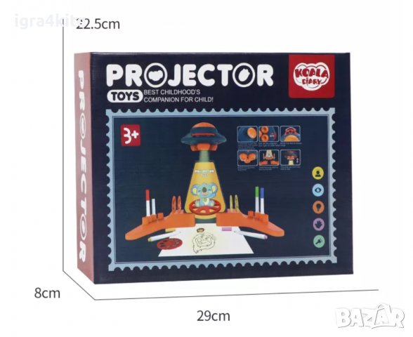 Projector painting Koala Diary РИСУВАНЕ С ПРОЕКТОР И ИЗОБРАЖЕНИЯ 2 модела, снимка 8 - Рисуване и оцветяване - 37509632