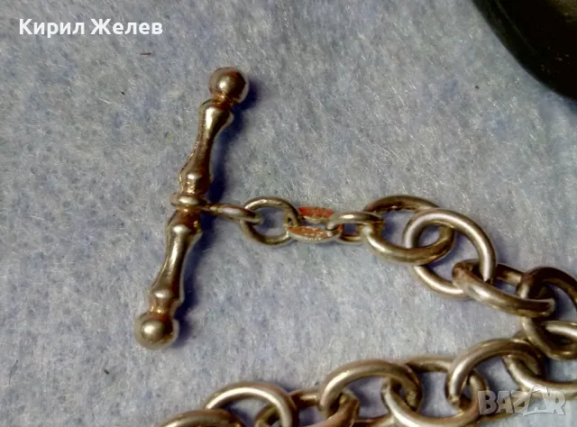 РОМАНТИЧНА ВИНТИДЖ АРТ СТИЛ СРЕБЪРНА ГРИВНА със СЪРЧИЦЕ СРЕБРО 925 с БЯЛА ПОЗЛАТА 47977, снимка 5 - Гривни - 48485678