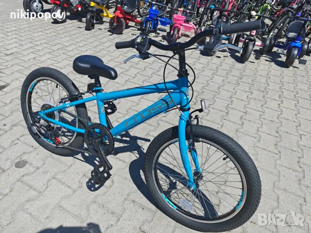 CROSS Велосипед 20" SPEEDSTER син, снимка 4 - Велосипеди - 56528779