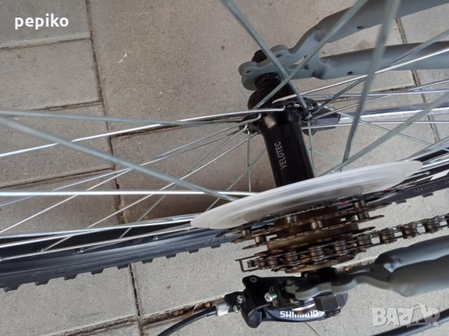 Продавам колела внос от Германия юношески мтв велосипед  графит FC3  INTERBIKE 24 цола преден и заде, снимка 6 - Велосипеди - 31941895