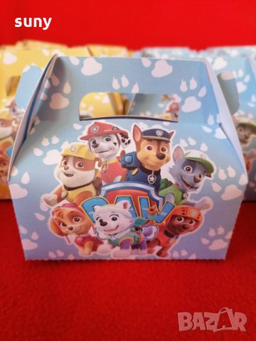 Кутийки за лакомства Пес патрул Еверест и Скай, снимка 8 - Други - 35521495