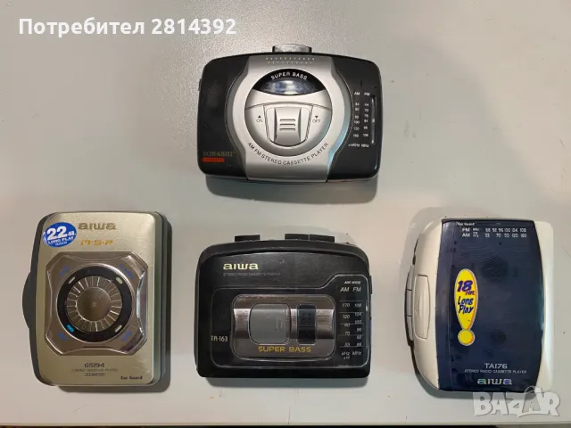 Нови и употребявани Уокмени уолкмени и диктофони WALKMAN SONY AIWA Panasonic CROWN и др., снимка 3 - Други - 35358574