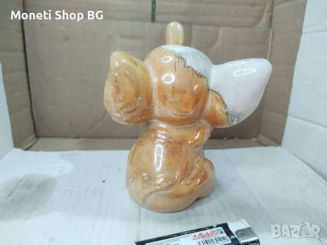 Порцеланова статуетка танцуващо слонче, снимка 3 - Декорация за дома - 48817045