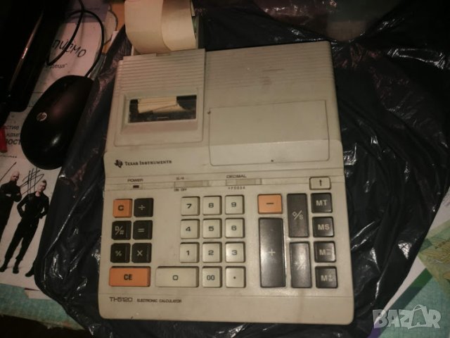 калкулатор Texas Instruments TI-5120 япония 1981, снимка 6 - Колекции - 33550134