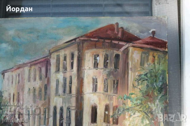 Картина масло върху картон, снимка 4 - Колекции - 39882511