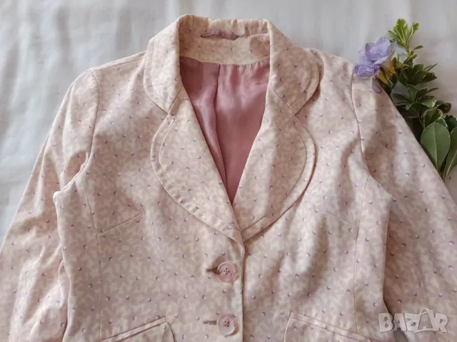 Розово сако, снимка 2 - Сака - 49431607