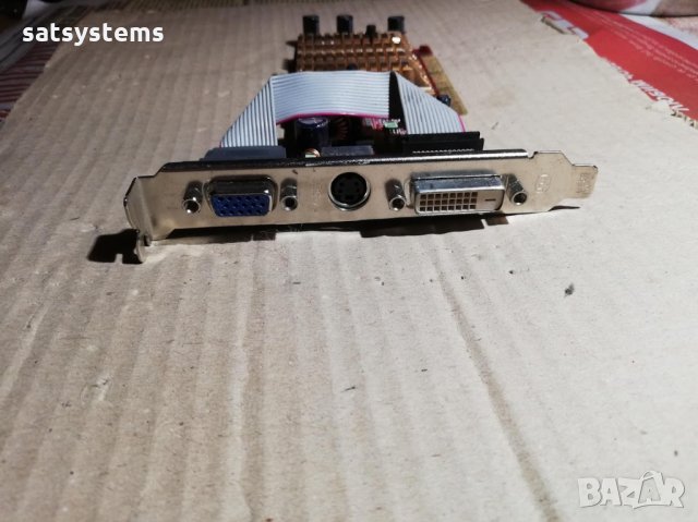 Видео карта NVidia GeForce MSI FX5500 128MB DDR 128bit AGP, снимка 2 - Видеокарти - 31790925