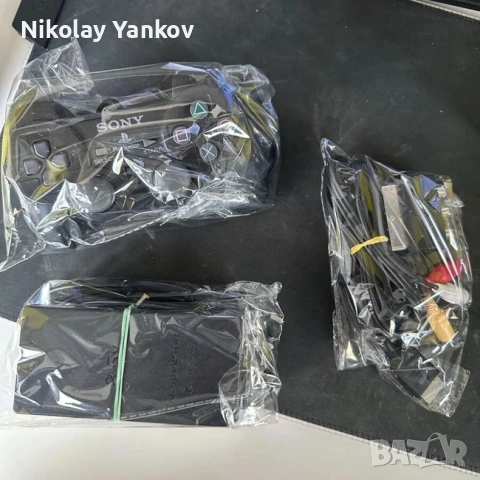 Playstation 2 в кутията, реставриран. Всички кабели., снимка 3 - PlayStation конзоли - 53058741