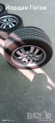 Оригинални джанти за БМВ Е90 320 D, снимка 3 - Гуми и джанти - 50456505