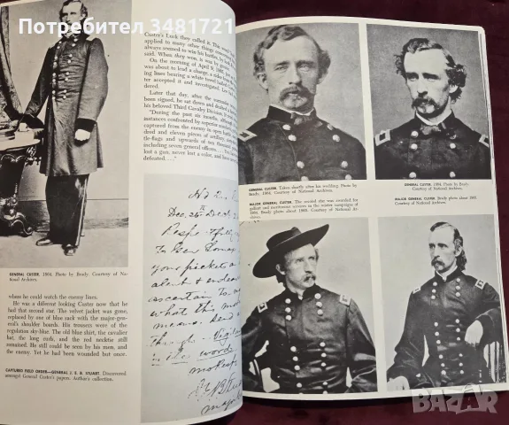 The Custer Album. A Pictorial Biography of General George A. Custer, снимка 7 - Биографии, мемоари и спомени - 55822564