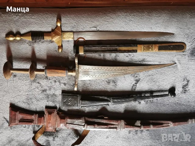 Африкански мечове Тоареги 3 броя, снимка 3 - Антикварни и старинни предмети - 49136283