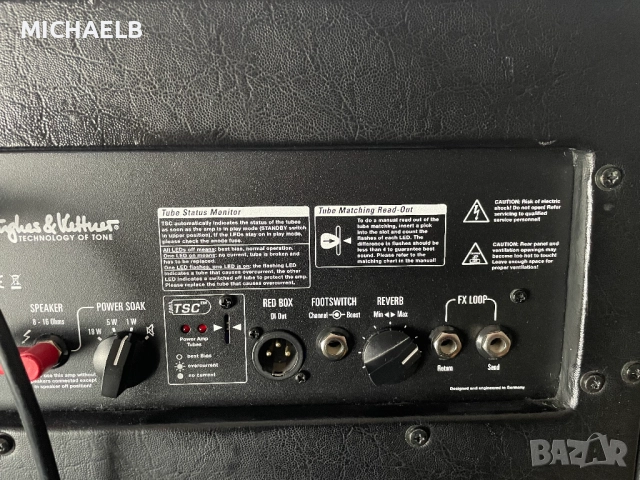 Продавам кубе за китара HUGHES & KETTNER TUBEMEISTER 18, снимка 7 - Други - 52302450