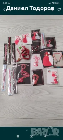 Мартеници Микс, снимка 4 - Декорация за дома - 48006653