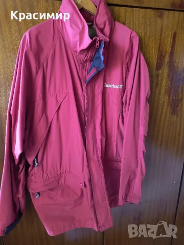 Лятно яке Timberland, цвят червен