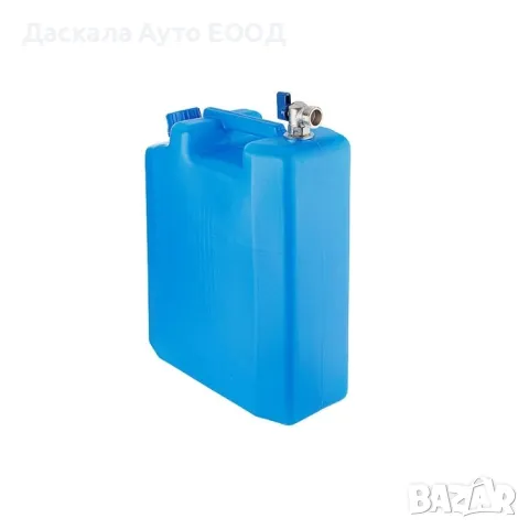 Tуба за питейна вода с метален кран, Син цвят, 20 литра, снимка 2 - Аксесоари и консумативи - 48590870