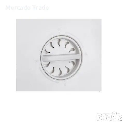 Сгъваем леген с дръжки Mercado Trade, Бял, снимка 3 - Мопове, кофи, четки и метли - 49303565