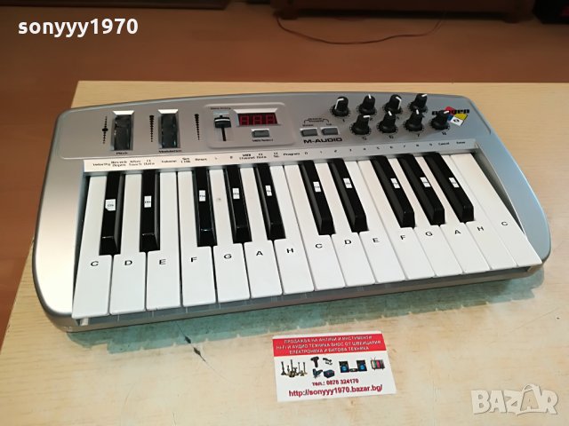 m-audio oxygen 8 made in taiwan 2908211830