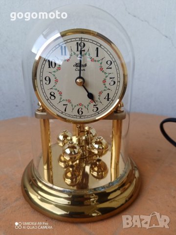 Кварцов Стар кварцов механичен винтидж ретро арт немски часовник, снимка 7 - Антикварни и старинни предмети - 36710164