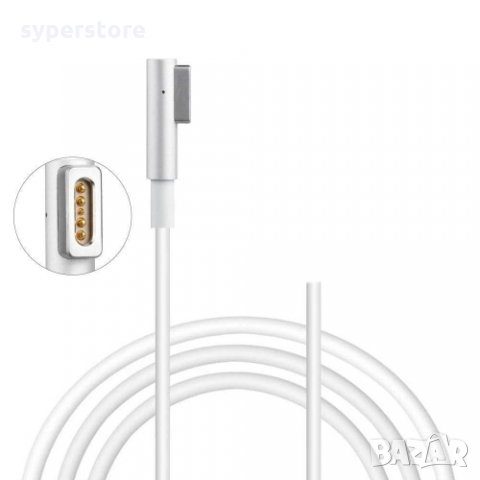 Кабел захранващ за лаптоп Macbook Magsafe1 L SS000118 Само кабелът от адаптера към лаптопа, снимка 1 - Кабели и адаптери - 32108458